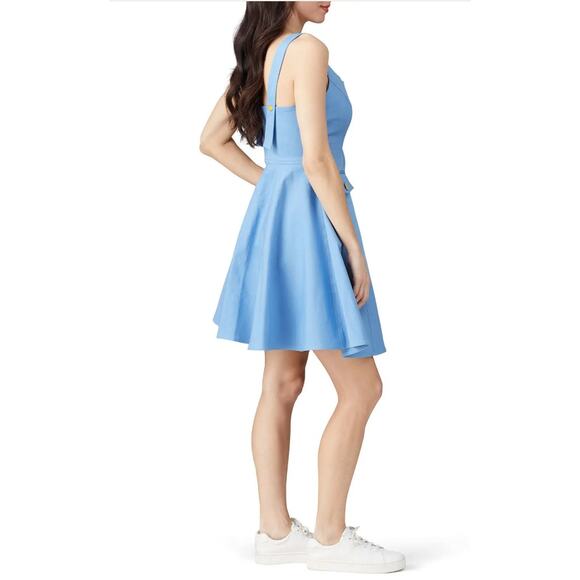 Color Me Courtney Alle Utility Dress Baby Blue Mini Size 4 - Picture 6 of 8